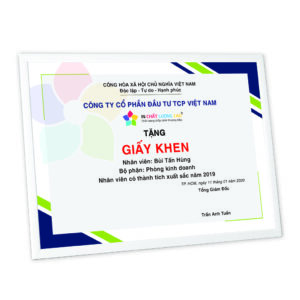 Giấy khen