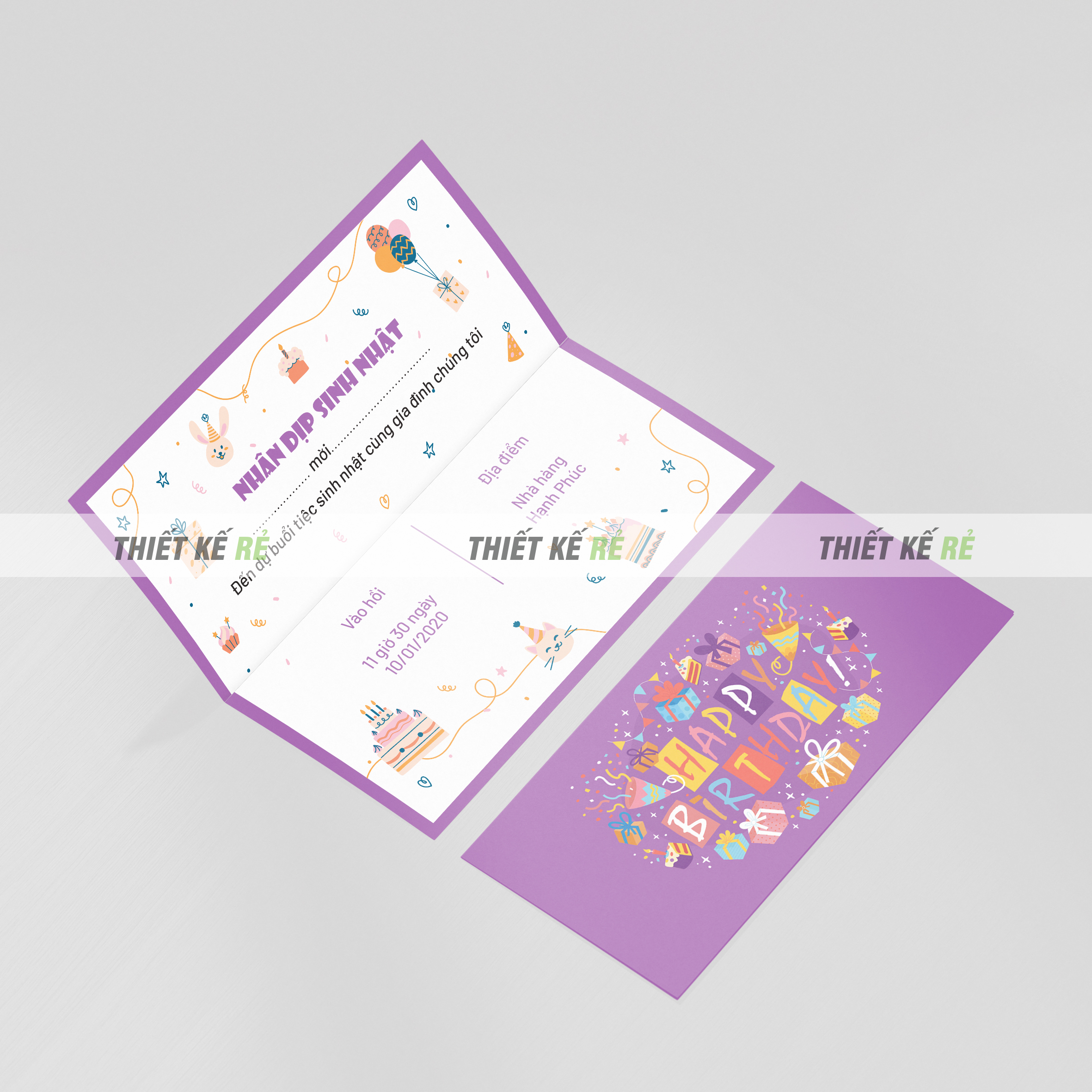 In Thiệp Theo Yêu Cầu – Tạo Dấu Ấn Riêng 2025