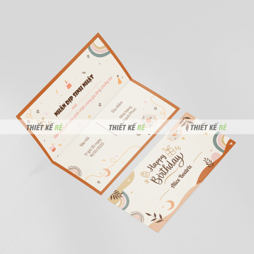 In Thiệp Theo Yêu Cầu – Tạo Dấu Ấn Riêng 2025